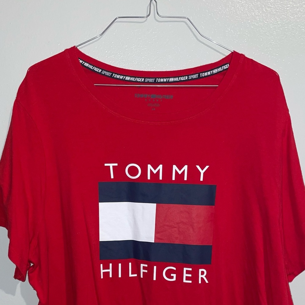 Red T Shirt Tommy Hilfiger